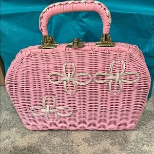 Vintage wicker Handbag